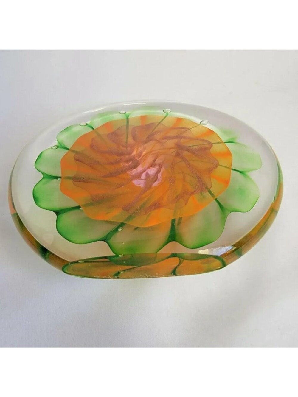 Jacob Carlson Art Glass Sculpture, Signed 2007 - Picture 6 of 9